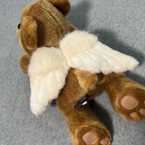 The Petting Zoo 1994 Angel Bear Plush Stuffed Animal 13” Wings I Love You - Picture 7 of 8